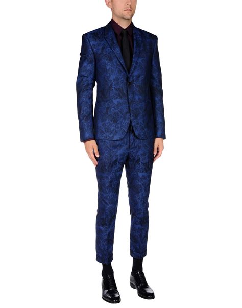 versace suit blue|Versace men's suits price.